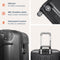 TRVLMORE Kofferset - 3 Delig - 38L Handbagage + 70L en 110L Ruimbagage - Lichtgewicht - Zwart