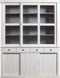 WOOOD Lagos Vitrinekast - Grenen - Wit - 214x166x48