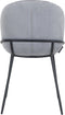 Richmond Stoel Ella Steel velvet (Quartz Steel 806)