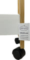 Ceruzo Opbergtrolley - Verrijdbaar Keukenrek - 3 Etages Bamboe en MDF - 29x20xH80 cm