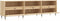 vidaXL - Tv-meubel - 150x30x44,5 - cm - bewerkt - hout - sonoma - eikenkleurig