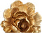 PTMD Mira Bloem Wanddecoratie - 20 x 4,5 x 20 cm - Polyresin - Goud