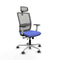 Piqueras y Crespo 1B086G2 - Bureaustoel - Verstelbare hoogte met armleuning - Licht Blauw