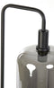 Light & Living Lekar - Vloerlamp 155cm - Zwart