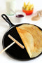 Le Creuster Gietijzeren pannenkoekpan - Mat Zwart - 27cm