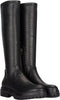 POSH by Poelman Cybele - Hoge stretch laarzen - Snakeprint - Zwart
