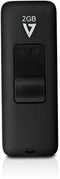 V7 USB 2.0 - Flash Drive 2GB - Inklapbaar - Zwart