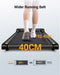 UREVO URTM022 Spacewalk 1 Lite loopband, maximale snelheid 1-6KM/h, loopoppervlak 102.4*40cm, maximale belasting 120kg, afstandsbediening