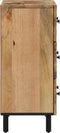 vidaXL - Bijzetkast - 60x33x75 - cm - massief - mangohout