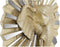 Decoratieve figuren DKD Home Decor Kristal Olifant Gouden Hars (47 x 18 x 56,5 cm)