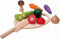 Classic World World World Houten Snijgroenten met Mes en Snijplank