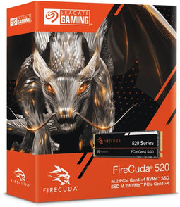Seagate FireCuda 520 - SSD M.2 1TB - PCIe 4.0 x4 - 5000MB/s