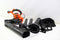 BLACK+DECKER BEBLV300SB-QS - Elektrische Bladblazer - 3IN1 Blazen Zuigen Versnipperen - 3000W 404 km/u - incl 40L opvangzak