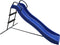 AXI Vrijstaande Glijbaan 180cm met wateraansluiting in Blauw/Antraciet - Waterglijbaan van Metaal en Kunststof