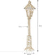 Home & Styling Kerst Lantaarn - Met verlichting - 140cm -Goud
