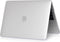 Lunso Geschikt voor MacBook Pro 13 inch (2016-2019) cover hoes - case - mat transparant