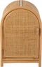 J-Line kast Ellen 2 Deuren - jute - naturel - small