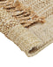 ORTAOBA - Modern vloerkleed - Lichtbeige - 160 x 230 cm - Jute