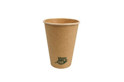 IEZZY horeca en cate - Beker iezzy 100 fair 180ml karton bruin | 20 stuks