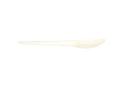 Quantore - Messen iezzy herbruikbaar cpla 19cm wit | 20 stuks