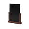 IEZZY horeca en cate - Natura tafelkrijtbord donkerbruin a5 | 6 stuks
