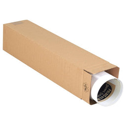 IEZZY - Vierkante koker formaat 430x120x120mm bruin | 20 stuks