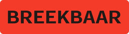 IEZZY - Waarschuwingsetiket breekbaar 500 stuks