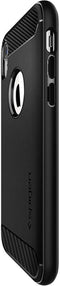 Spigen 064CS24871 - Soft case - Rugged Armor - Zwart