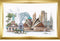 Thea Gouverneur - Borduurpakket met telpatroon - 480 - Voorgesorteerde DMC Garens - Sydney - Linnen - 79 cm x 50 cm - DIY Kit