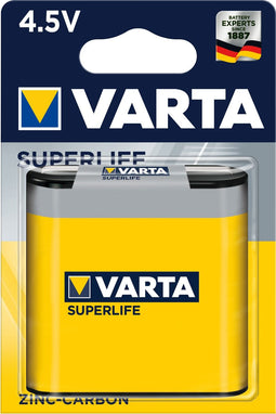 Varta SUPERLIFE - Batterij 4.5V - Koolzink 2700 mAh - 3R12