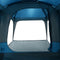 vidaXL - Familietent - met - verandakoepel - 9-persoons - waterdicht - blauw