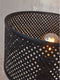 GOOD&MOJO Vloerlamp Java - Bamboe Zwart - 50x50x145cm - Driepoot - - Staande lampen voor Woonkamer - Slaapkamer