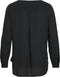 VILA VILUCY LS SHIRT - Doorknoop blouse - V-hals - XS