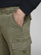 JACK & JONES JPSTPAUL JJFLAKE 542 - Cargo broek - Slim fit - Olijf groen