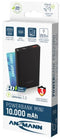 Ansmann PB222PD - Powerbank 10000 mAh - Quickcharge PowerDelivery - Zwart