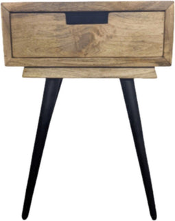 Nachtkastje Diom mangohout 50x50 cm - Naturel