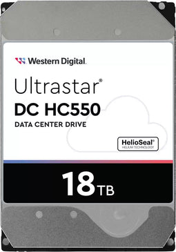 Western Digital Ultrastar DC HC550 - HDD 3.5'' 18TB SAS 12 Gbit/s 7200rpm