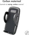 imoshion Telefoonhouder Auto Ventilatie - GSM Houder - Auto Accessories - Verstelbaar - Universeel - Carbon - Telefoonhouders Auto - Zwart