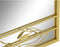 Wandspiegel DKD Home Decor Spiegel Gouden Metaal Blad van een plant (60 x 2 x 90 cm)