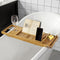 SoBuy FRG207-N - Badplank - Bamboe Hout - Verstelbaar 70-104 x 4 x 22 cm