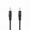 Nedis CAGL22000BK05 - Stereo audiokabel 3,5 mm - 50 cm - Zwart