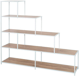 Versa - Planken - PVC Metaal Hout MDF 33 x 135 x 150 cm - Wit