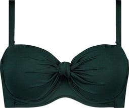 Beachlife Rich Green - Bikinitop met beugel - Multiway Dames - Maat 42F