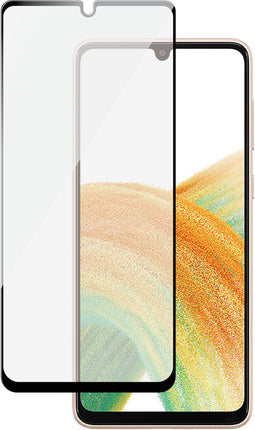 PanzerGlass SAFE Samsung Galaxy A33 5G - Case Friendly Screenprotector - Gold Strength - Zwart