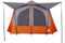 vidaXL - Tent - 5-persoons - waterdicht - grijs - en - oranje