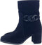 Gabor 192404 - Enkellaarsjes - Suede - Zwart - Maat 40