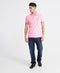 Superdry PoOrange Label Side Pique - Heren Poloshirt - Maat S - Valt klein