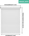 VONROC SMART BLINDS - Elektrisch rolgordijn - Uitbreiding 70 x 190 - Wit