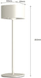 Calex Volterra - Oplaadbare Wandlamp - Draadloos - Bewegingssensor - Warm Wit Licht 2700K - IP44 - Zand