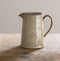 Dutch Rose Organic Kan - Stoneware Handgemaakt - Creme 1.6 Liter